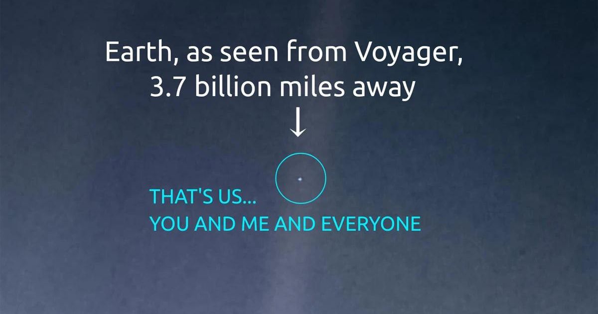 The Pale Blue Dot: Inspiring Students To Think Differently About Our Planet