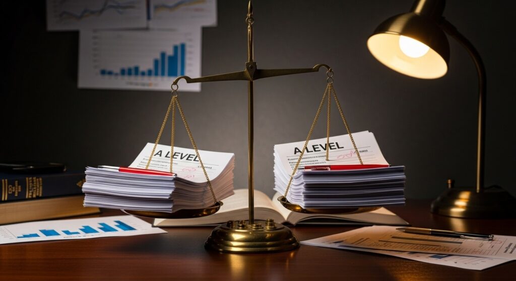 A Level grading Balancing Art and Science