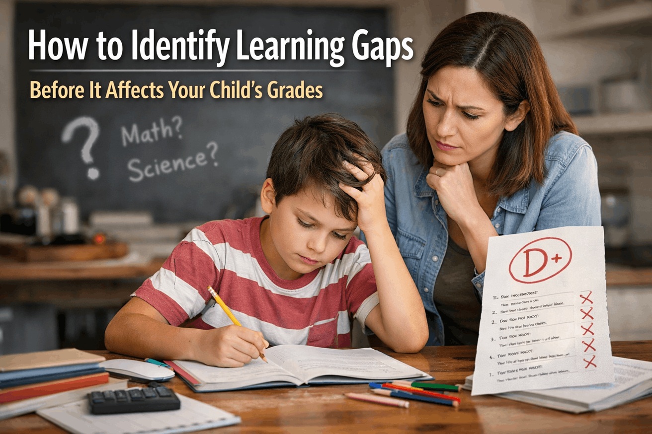 How to Identify Learning Gaps Before It Affects Your Child’s Grades