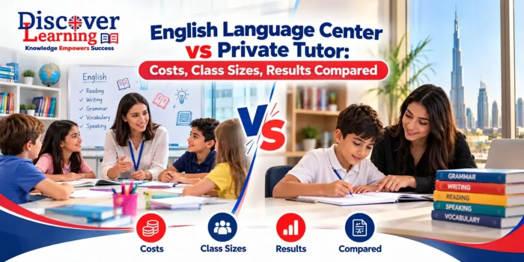 English Language Center vs Private Tutor Costs, Class Sizes, Results Compared