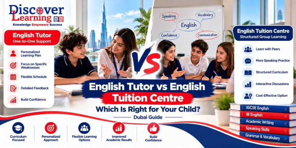 English Tutor vs. English Tuition Center Which Is Right for Your Child