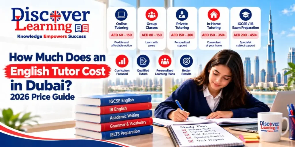 How Much Does an English Tutor Cost in Dubai 2026 Price Guide